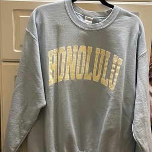 honolulu crewneck size large